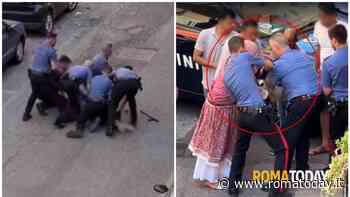 Con un coccio di bottiglia ferisce un carabiniere, la comunità bengalese soccorre il militare ferito. Le fasi dell'arresto da film