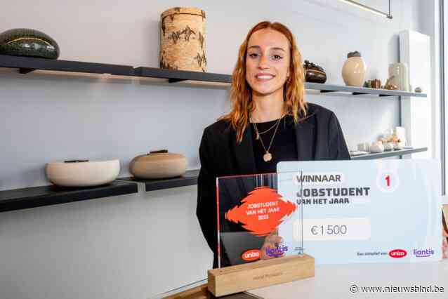 21-jarige Merel Ponsaers uit Hoboken verkozen tot ‘Jobstudente van het Jaar’: “Uitvaartzorg is een prachtige en interessante stiel”