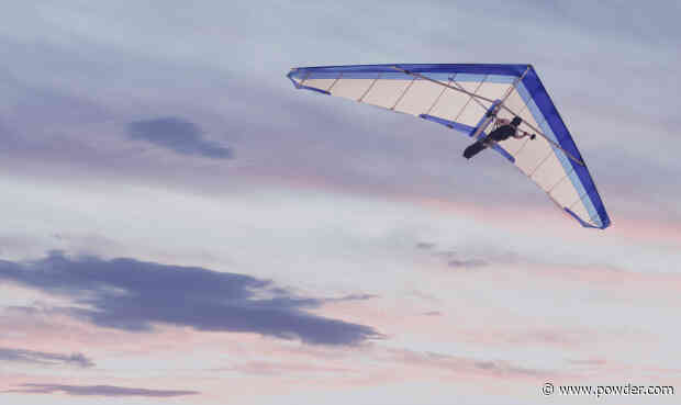 Skiing + Hang Gliding Might've Been The Most Dangerous Sport Combo Ever