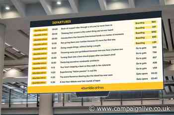 Bumble brings romantic twist to flight departures at Stansted