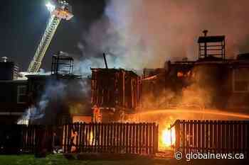 Two fires damage homes in northeast Edmonton
