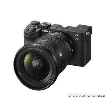 Sony Electronics Releases Two New Alpha 7C Series Cameras