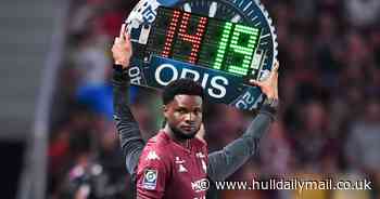 Ex-Hull City striker Benjamin Tetteh hit by early blow to FC Metz career