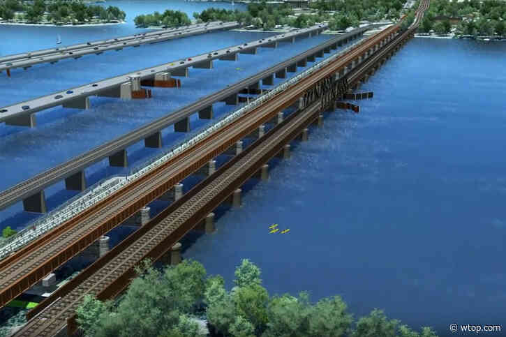 New Potomac bridge: Officials take first steps on project to double passenger rail capacity between Va. and DC