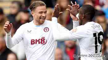 Burnley 1-3 Aston Villa: Matty Cash strikes twice and Moussa Diaby on target for visitors