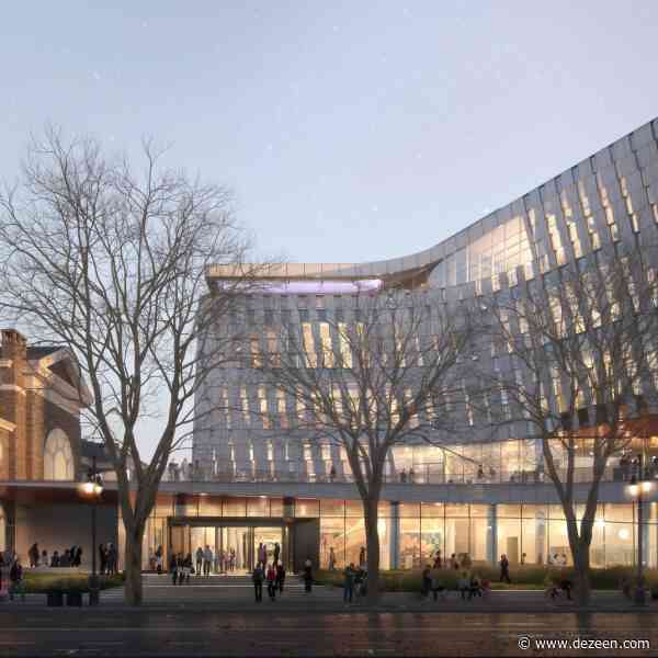 Snøhetta breaks ground on Charlotte library with "translucent prow"