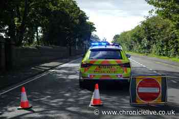 Two people taken to hospital following crash on A193 near Whitley Bay