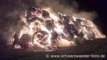 Strohballenbrände bei Wildberg: Was ist aus den Ermittlungen geworden?