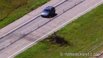 1 dead, 7 injured after collision between volleyball team bus and car