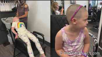 Cutting hair with a cause: Roseville hair salon supports child with Alopecia