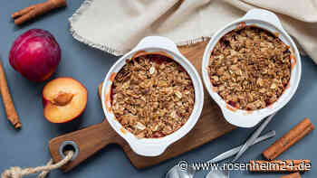 Pflaumen-Crumble mit zimtigen Streuseln wärmt Körper und Seele