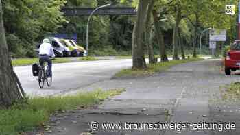 Ackerstraße in Braunschweig: Eine Fahrspur wird zum Radweg