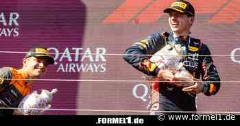Nicht anfassen, Lando Norris! Verstappen bekommt neue Ungarn-Trophäe