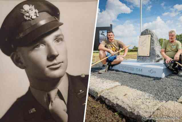 Kamp 44 huldigt Amerikaanse WOII-piloot Alfred Mills met monument in Putte: “Tien familieleden vliegen in vanuit Verenigde Staten”