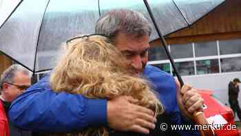 Hagel-Katastrophe in Bad Bayersoien: Söder macht sich Bild vor Ort - „Freistaat lässt in der Krise keinen alleine“