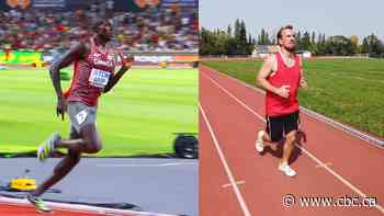 Celebrating Marco Arop’s 800m gold by hitting the track
