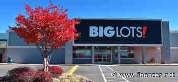 Big Lots-Aktie +25 Prozent: Quartalszahlen von Big Lots nicht so schlecht wie erwartet