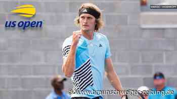 US Open: Zverev feiert souveränen Auftaktsieg