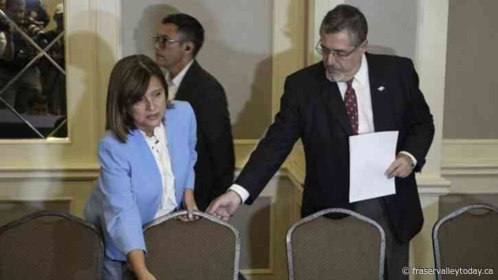 Guatemalan president calls for transition of power to anti-corruption crusader Arévalo