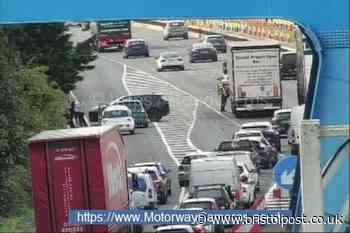 Recap: M4 entry slip road at Bristol cleared after three-car crash