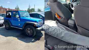 Allegedly drunk man seen golfing off Highway 401 in Toronto: OPP