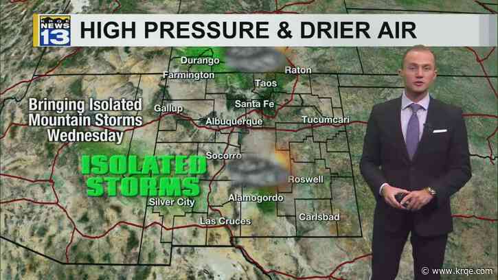 Drier weather returns to wrap up August