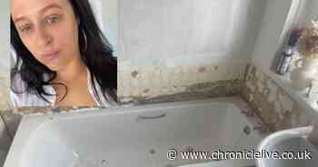 Newcastle mum and five kids left without anywhere to wash for months after leak in council house