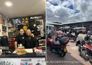 Darwen motorcycle clothing company celebrate 5th anniversary
