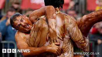 World Gravy Wrestling Championship held in Rossendale