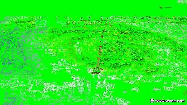 Real-time wobble tracker monitoring Hurricane Idalia