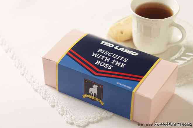 Gourmet ‘Ted Lasso’ ‘Biscuits with the Boss’ shortbread cookies now available