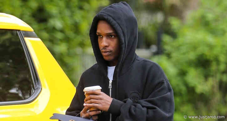 A$AP Rocky Steps Out for Coffee After Welcoming Baby No. 2 with Rihanna