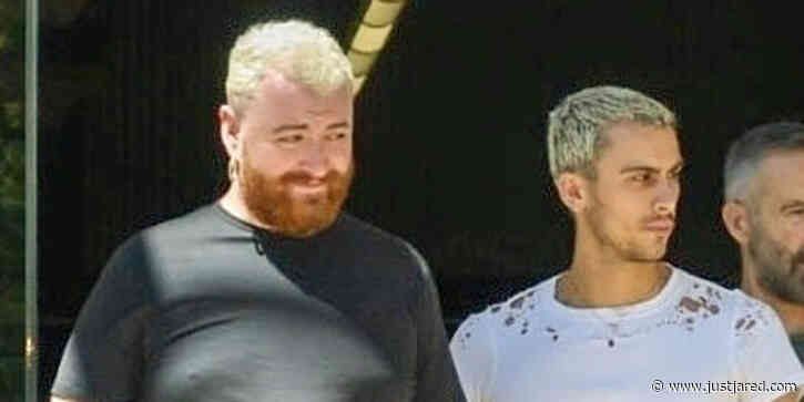 Sam Smith & Boyfriend Christian Cowan Find Harmony in Coordinating Black & White Looks