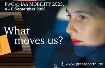 IAA MOBILITY 2023: Einladung zum SMART MOBILITY SPACE powered by PwC