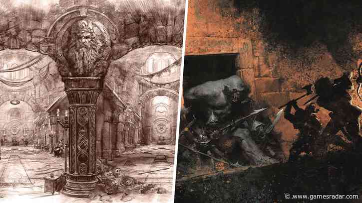 Exclusive Lord of the Rings RPG preview for creepy Moria D&D expansion