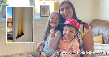 Gateshead mum's horror as child's toy sparks fire at home leaving living room filled with smoke