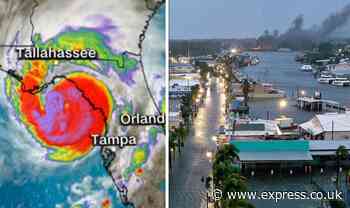 Hurricane Idalia LIVE: 'Apocalyptic scenes' as deadly Category 4 storm makes landfall