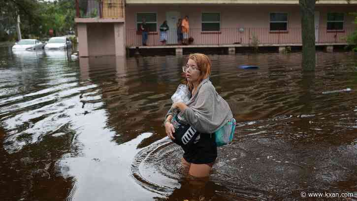 Idalia blasts Florida and Georgia, swamping the coast and closing highways