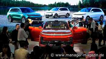 McKinsey-Studie: Europas Autobauer brauchen neue China-Strategie