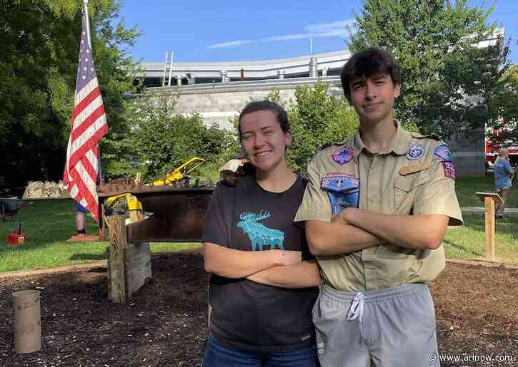 An Arlington Boy Scout carries on a mission to build a 9/11 memorial near fire station in  Pentagon City