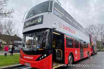 TfL bus X140 rebranded as Superloop SL9 route