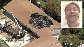 ‘She's in heaven': Woman killed when BSO helicopter crashed into her home identified