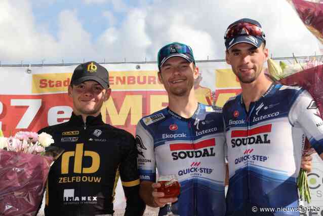 Michiel Coppens strandt ook in de Memorial Danny Jonckheere op de tweede plaats: “In de tang tussen twee toprenners”