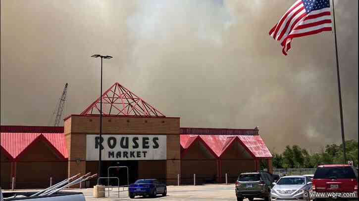 Photos: Marsh fire leaves huge smoke plume over Houma