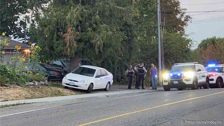 Chilliwack RCMP says police presence on Tyson Road Sunday involved weapon, person in crisis