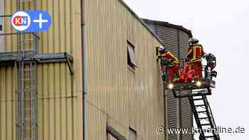 Silo-Brand in Neumünster: Großeinsatz bei Futtermittelhersteller