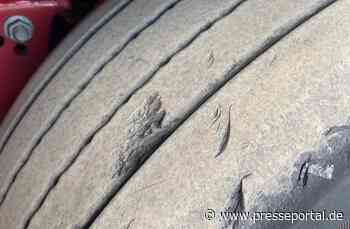 POL-PDLD: Reifenpanne mit Folgen