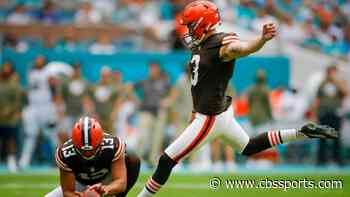 Titans sign former Browns kicker Cade York to practice squad, per report