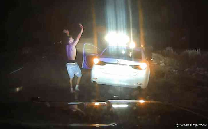Video: Bernalillo County deputies arrest accused drunk driver asleep behind the wheel