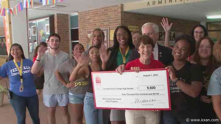 Some AISD campuses recipients of 'Inspire the Future' grant program